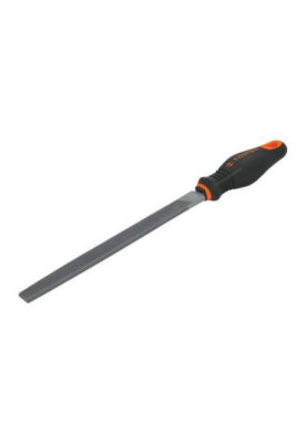 LIMA PLANA BASTARDA 6" CON MANGO DOBLE INYECCIÓN, TRUPER- 15309