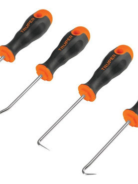 GANCHOS MULTIUSOS, SET 4 PIEZAS 14210