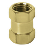 COPLE DE LATÓN, TIPO FF, CUERDA 1/4 NPT, TRUPER-19025