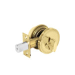 CERROJO LATÓN BRILLANTE, LLAVE-MARIPOSA, HERMEX BASIC 23613
