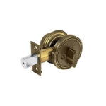 CERROJO LATÓN ANTIGUO, LLAVE-MARIPOSA, HERMEX BASIC 23615