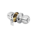 CERRADURA POMO, CM, RECÁMARA, TUBULAR, HERMEX BASIC 23660