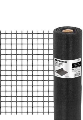 METRO DE MALLA MOSQUITERA, FIBRA DE VIDRIO, NEGRA, 0.90 X 30 44994XM