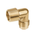 CODO TERMINAL A 90° DE LATÓN, 3/8 X 3/8" 47401