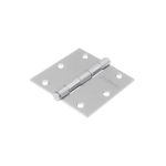 BISAGRA CUADRADA 2", ACERO CROMO MATE, PLANA 43259