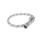 MANGUERA FLEXIBLE PARA FREGADERO, 55CM,ALUMINIO, FOSET BASIC 26021