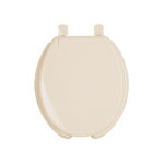 ASIENTO REDONDO PARA WC, ABIERTO, HUESO 49904
