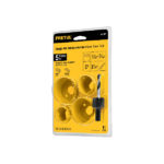 KIT 5 BROCASIERRAS PARA MADERA, BLISTER, PRETUL 23550