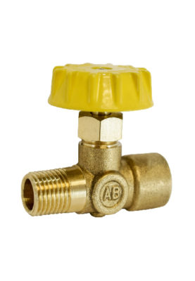 LLAVE GAS 1/4` TERMINAL X 1/4` HNPT BRONCE LG1414TH