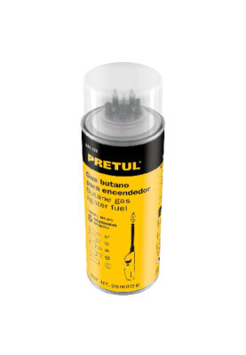 LATA DE GAS BUTANO PARA ENCENDEDOR, 125 ML 25131
