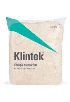 ESTOPA, 1 KG, COLOR CREMA 57001