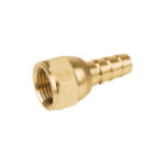 COPLE ESPIGA CON TUERCA GIRATORIA (TUERCA LOCA), LATÓN, 3/8" 45750