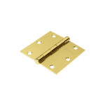 BISAGRA CUADRADA 2", ACERO LATONADO, PLANA 43235