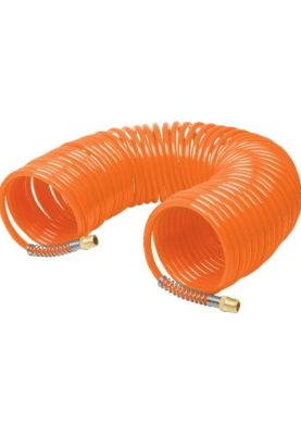 MANGUERA TIPO RESORTE PARA COMPRESOR, 1/4" X 50 FT 19075
