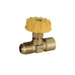 VALVULA AHUJA 3/8 X 1/4 PARA GAS HEMBRA Y MACHO LG3814FH
