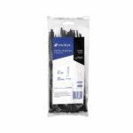 BOLSA CON 50 CINCHOS PLÁSTICOS 40 LB, 200X3.5 MM, NEGROS- 44324