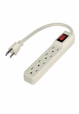 MULTICONTACTO 16 AWG DOMÉSTICO 4 ENTRADAS, VOLTECK-  46181