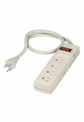 MULTICONTACTO 16 AWG USO RUDO CON 4 ENTRADAS, VOLTECK- 47181