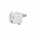 ADAPTADOR 3 A 2, BLANCO, A GRANEL, VOLTECK 46255