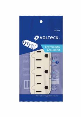 MULTICONTACTO TRIPLE ATERRIZADO, BARRA, VOLTECK 46810
