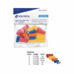 CAPUCHONES PARA CABLE, CALIBRES SURTIDOS, BOLSA 20 PIEZAS 47330