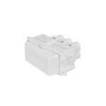 INTERRUPTOR SENCILLO, LÍNEA ITALIANA, COLOR BLANCO, VOLTECK-  48132