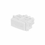 INTERRUPTOR PARA TIMBRE, LÍNEA ITALIANA, COLOR BLANCO-  48139