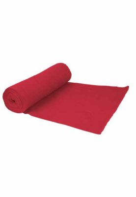METRO DE FRANELA ALGODON ROJO ROLLO CON 50 MTR 57002XM