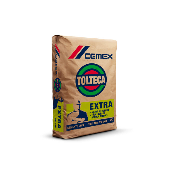 SACO DE CEMENTO GRIS 25KG.TOLTEQUITA CT25 Honcol Ferreterias