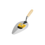 CUCHARA PARA ALBAÑIL 8" TIPO MÉRIDA, PRETUL-  21058