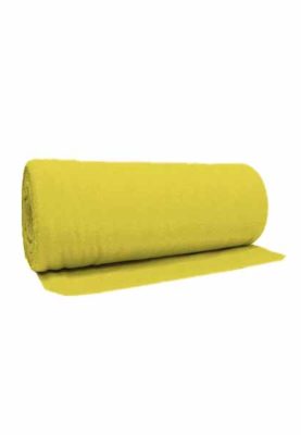 METRO DE FRANELA COLOR AMARILLO ROLLO CON 50 MTS. RFA