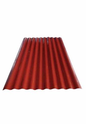 LAMINA DE PLASTICO 76 CM. X 1.22 M. ROJA LPR76X1.22