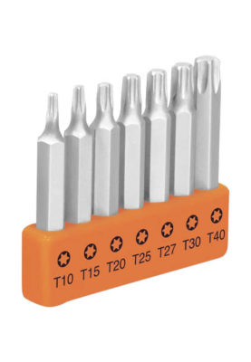 JUEGO DE 7 PUNTAS TORX, 2" 17796