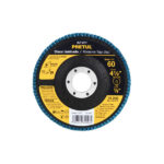 DISCO LAMINADO, 4-1/2", GRANO 60, CENTRO 7/8", PRETUL 22351