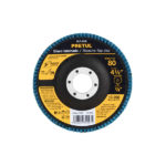 DISCO LAMINADO, 4-1/2", GRANO 80, CENTRO 7/8", PRETUL 22352