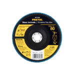 DISCO LAMINADO, 7", GRANO 80, CENTRO 7/8", PRETUL 22355