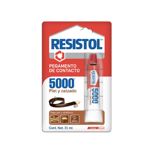 TUBITO RESISTOL 5000 21ML PIEL CALZADO 2728 - Honcol Ferreterias