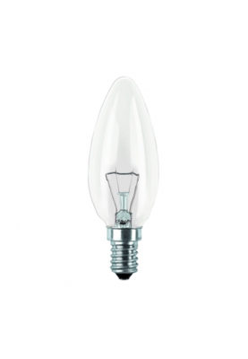 FOCO VELA CLARO E14 40W OSRAM, FULGORE 3049