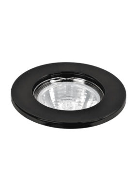 EMPOTRADO, FIJO, NEGRO PARA MR16 46613