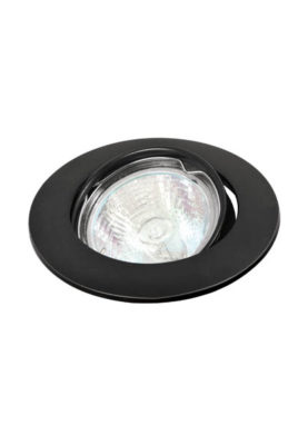 EMPOTRADO DIRIGIBLE NEGRO PARA MR16 46617