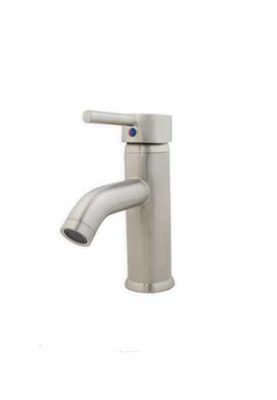 MONOMANDO PARA LAVABO " MONREALE" LARGO CROMO M04061