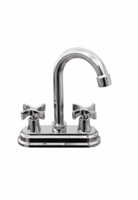 MEZCLADORA LAVABO MANERAL TURIA SATIN PULIDO M04443