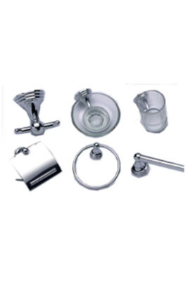 JGO DE ACCESORIOS P/BAÑO EKON MOD CASPE M60113