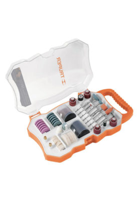 JUEGO DE ACCESORIOS PARA HERRAMIENTA ROTATIVA 121 PZAS. 100757