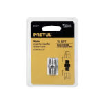 NIPLE ACERO, CUERDA 1/4 NPT, PRETUL 27025