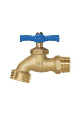 LLAVE CHORRO PARA MANGUERA, DE LATÓN, 120 GR, ENTRADA 1/2", FOSET 49085