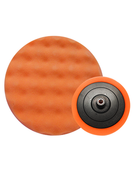 ESPONJA CON BASE 6` COLOR NARANJA PROBASICS 2216
