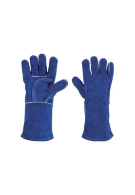 GUANTES AZULES REFORZADOS PARA SOLDADOR 15246