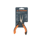 PINZA DE PUNTA REDONDA 5", MANGO COMFORT GRIP 17370