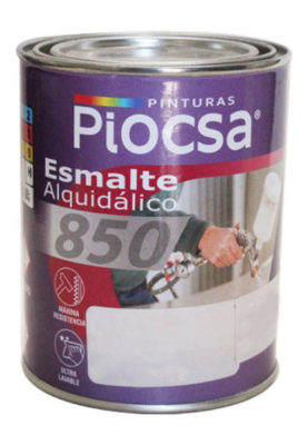 GALON DE ESMALTE 4 LT. COLOR BLANCO MATE PIOCSA 2574